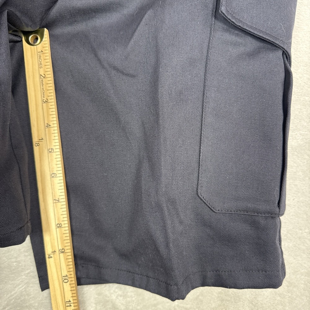 Blauer 8245 5 Pocket Cotton Cargo Shorts Men's Size 31 Navy Blue 10" Inseam - Picture 6 of 7
